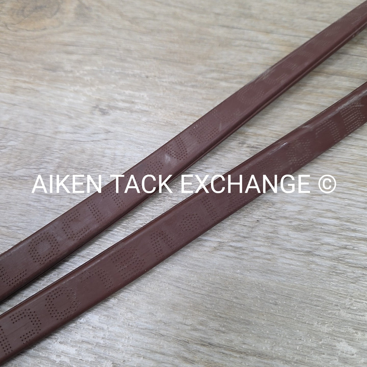 Shires Velociti RAPIDA Rubber Reins, Brown, 54"