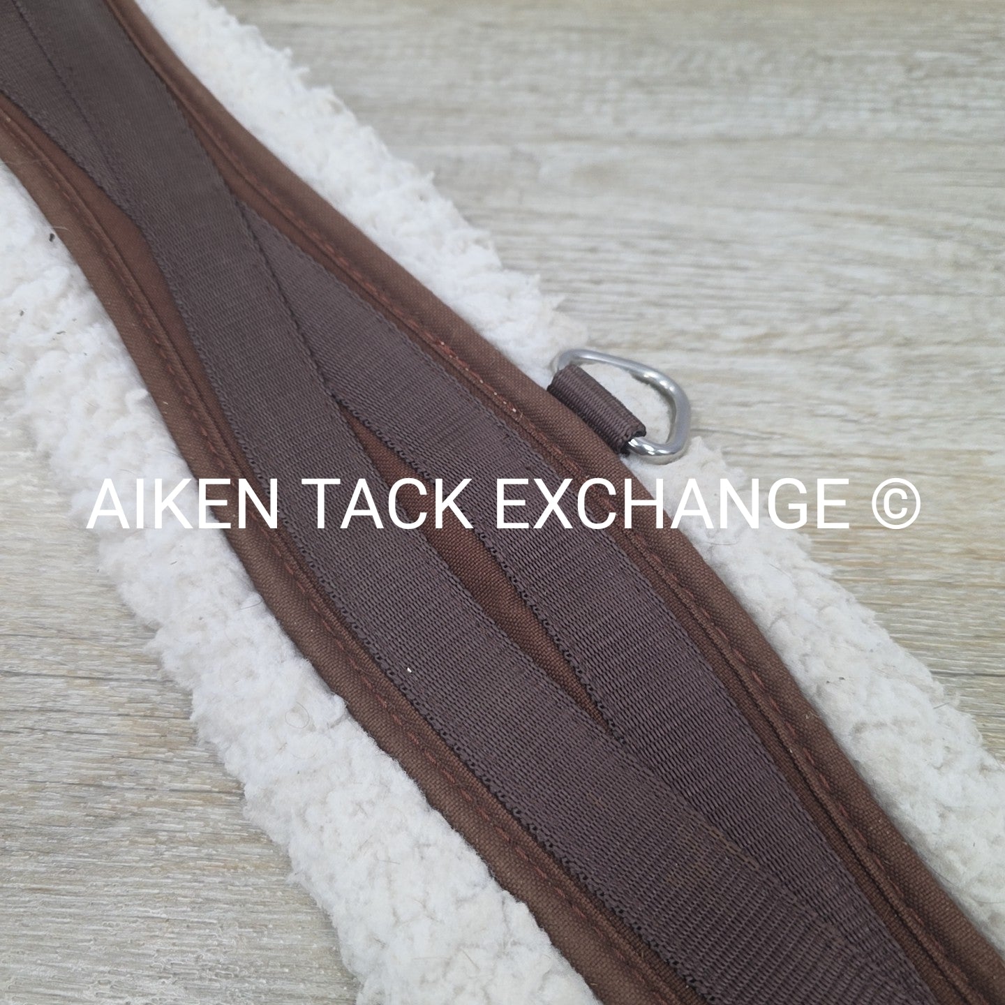 Lettia CoolMax Clik Girth, Brown, 46"