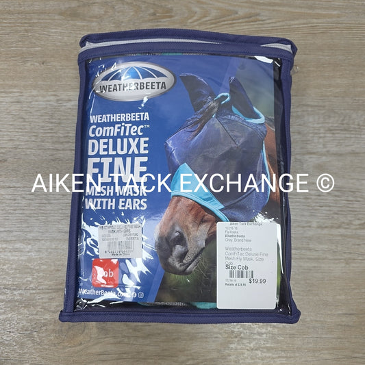 Weatherbeeta ComFiTec Deluxe Fine Mesh Fly Mask, Size Cob