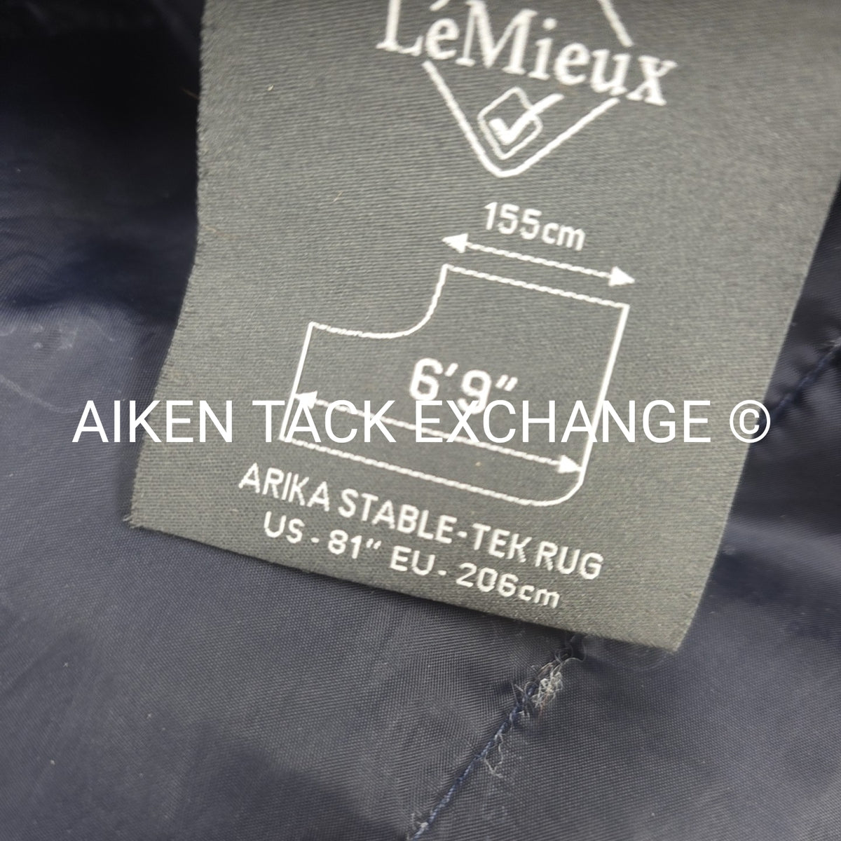 LeMieux Arika 100g fil Stable-Tek Rug, Size 81"