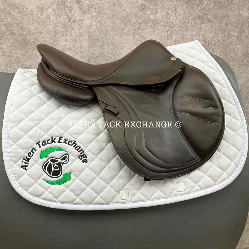 2018 CWD SE10 Close Contact Jump Saddle, 16" Seat, 2K Flap, MW Tree, Foam Panels, Full Buffalo Leather