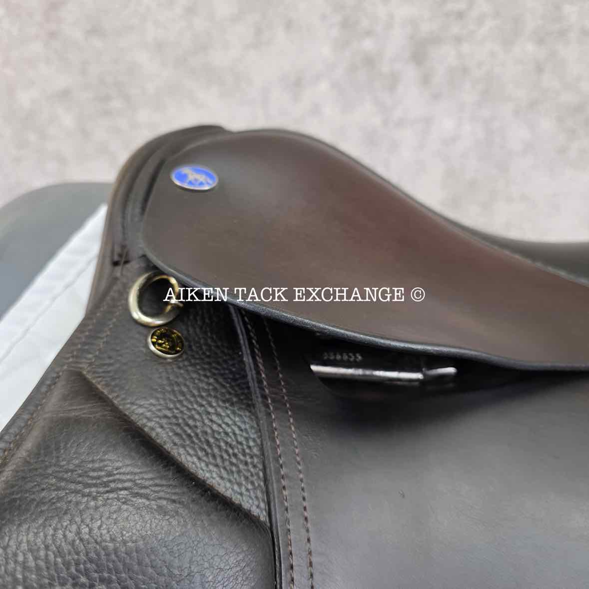 Balance by Frank Baines GPD All Purpose Saddle, 17.5" Seat, XX-Wide Hoop Tree, Wool Flocked Panels