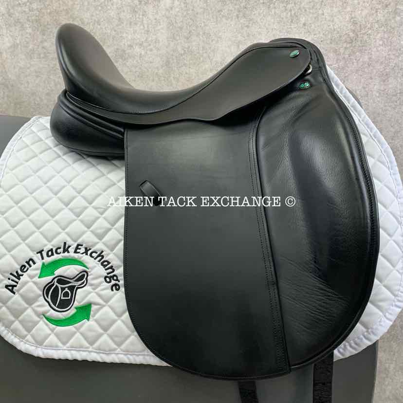 2016 Takt TSD-37 Dressage Saddle, 17.5" Seat, MW/W Tree, Wool Flocked Panels