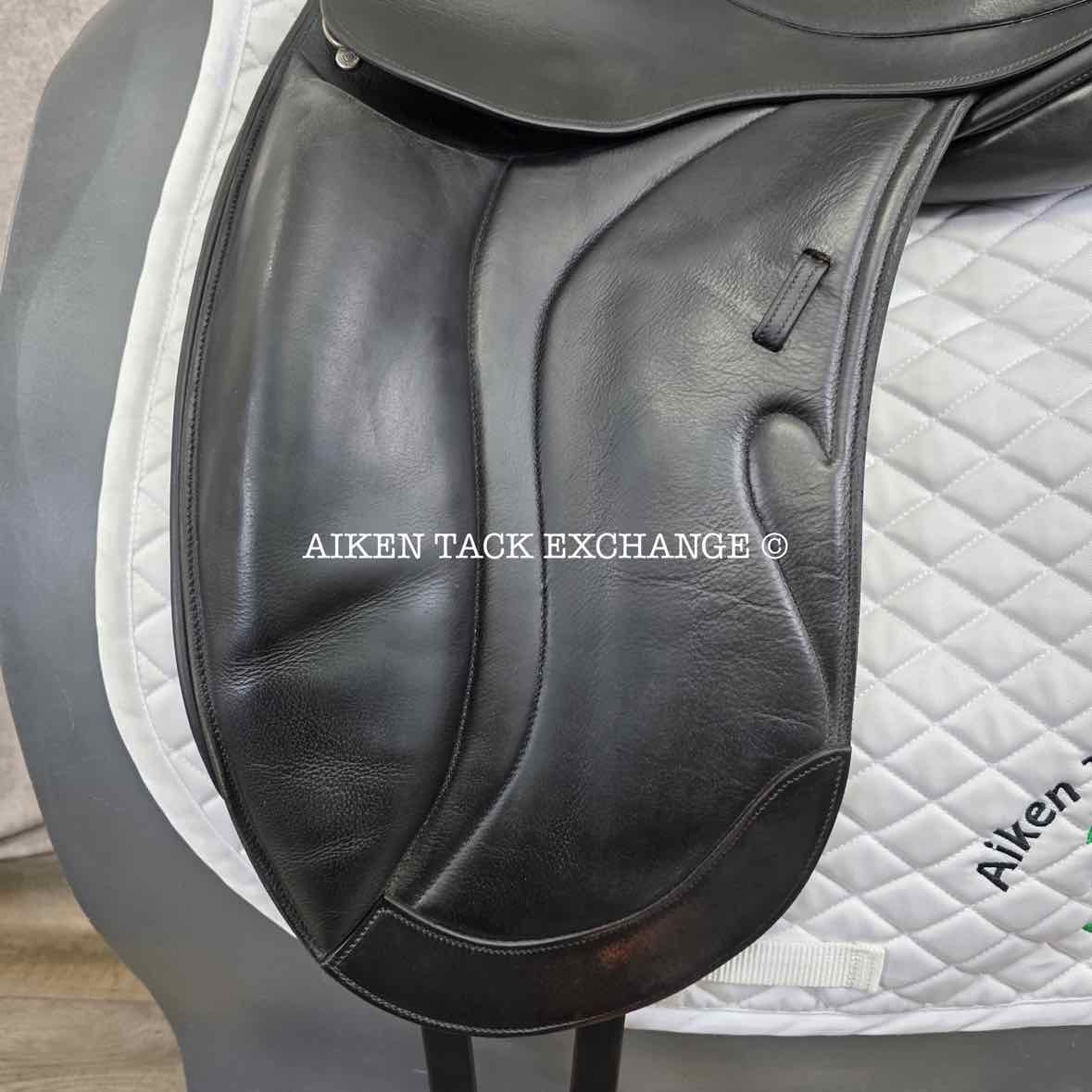2011 Stackhouse Monoflap Dressage Saddle, 17" Seat, Medium Narrow Tree
