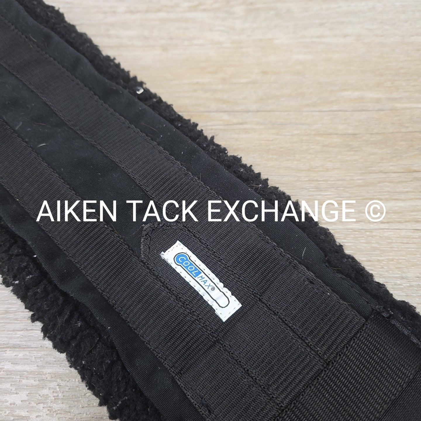 Lettia CoolMax Fleece Girth, Black, 30"