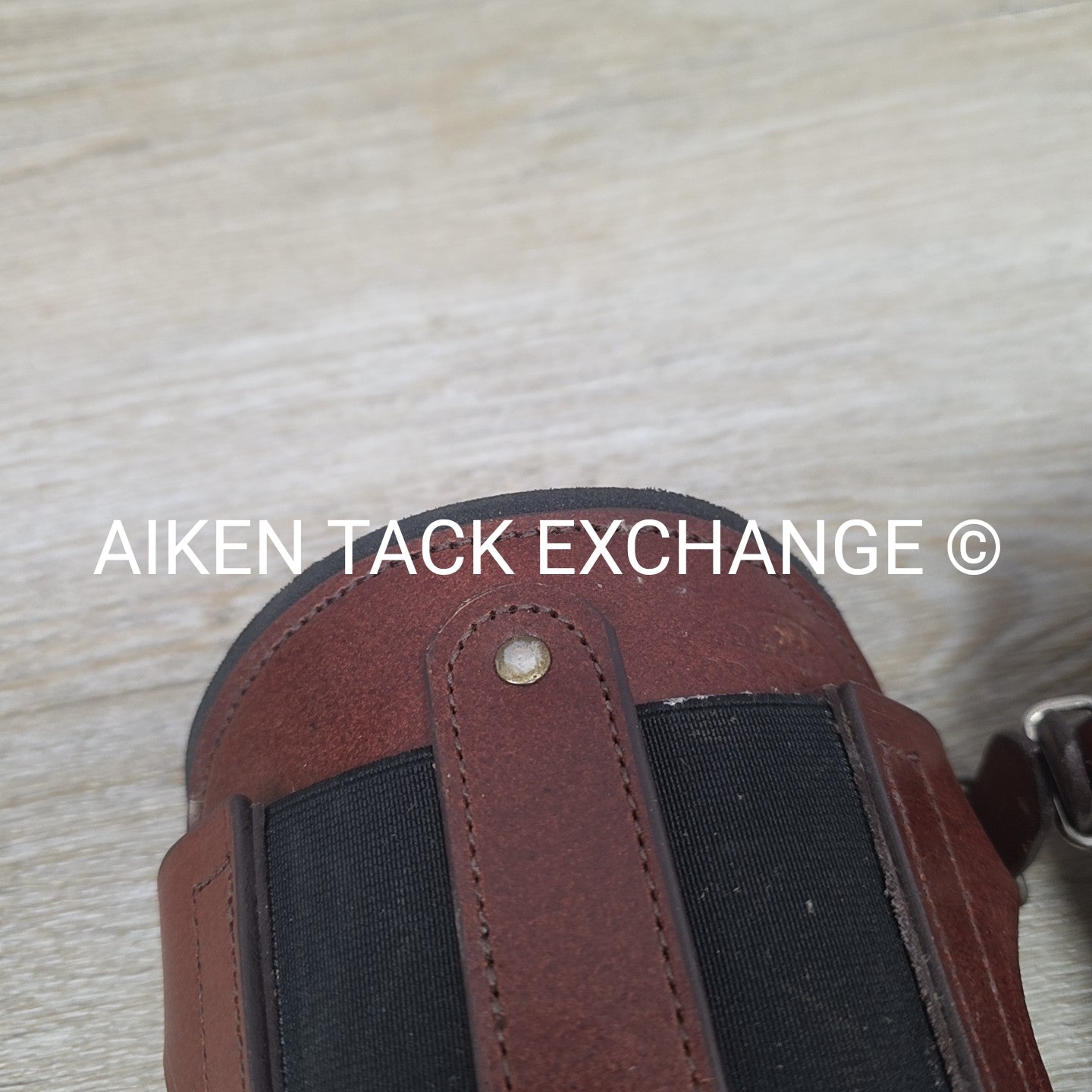 Derby Originals Leather Front & Hind Boot Set, Neoprene Lined, Brown, Size Full