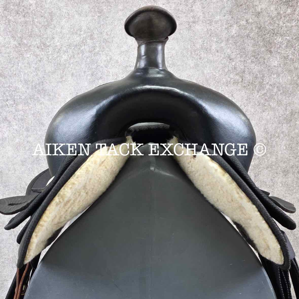 Abetta Brushhopper Gaited Comfort Trail Western Saddle, 16" Seat, Regular Tree - Semi QH Bars