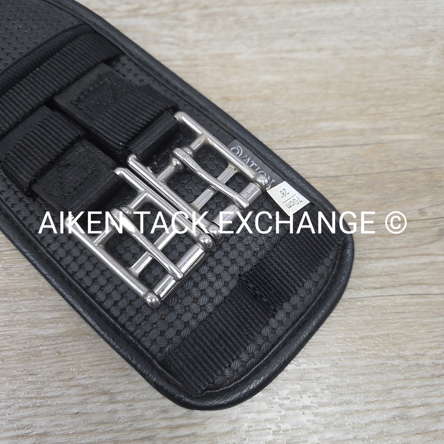 Ovation Airform Dressage Chafeless Girth, Black, 28"