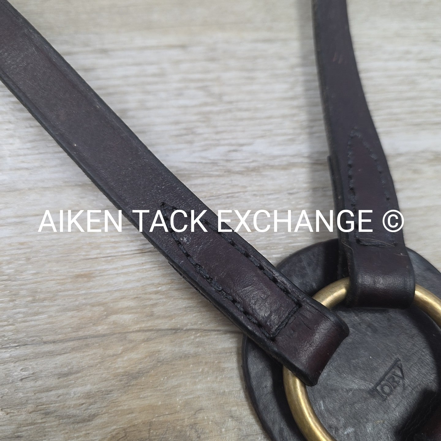 Tory Leather Flat Hunt Breastplate, Brown, Size Cob