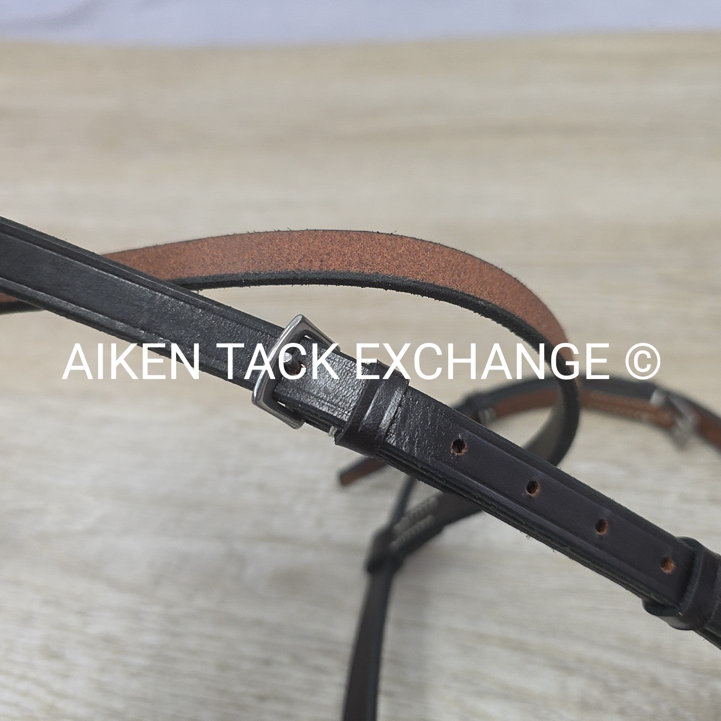 Berney Bros. Figure 8 Noseband, Brown, Size X-Full