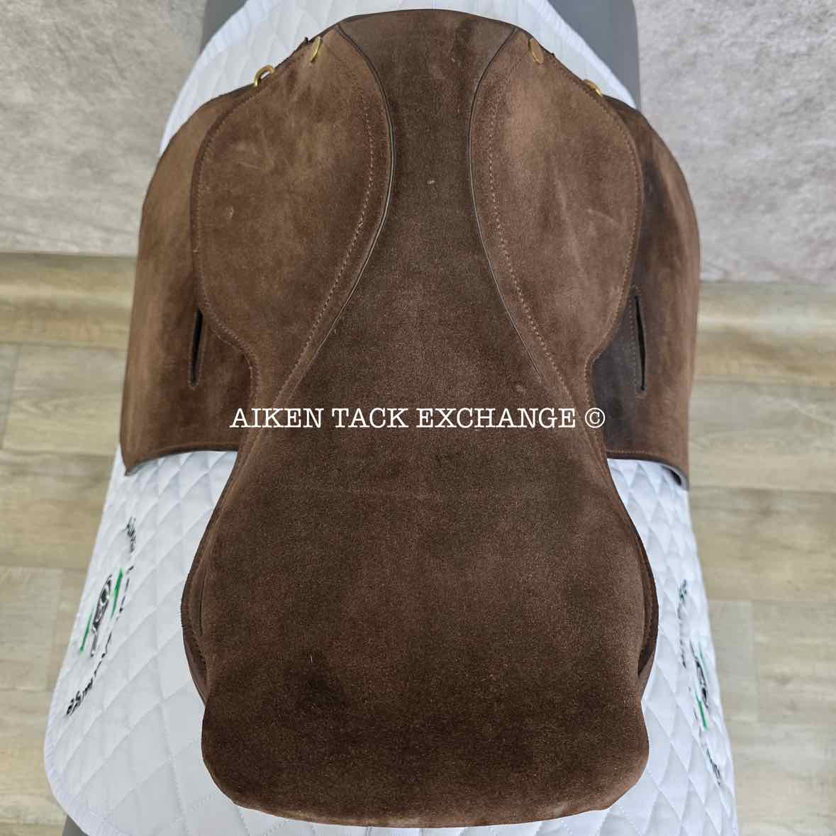 **SOLD** Dos Banderas Polo Saddle, 16" Seat, Medium Tree, Foam Panels