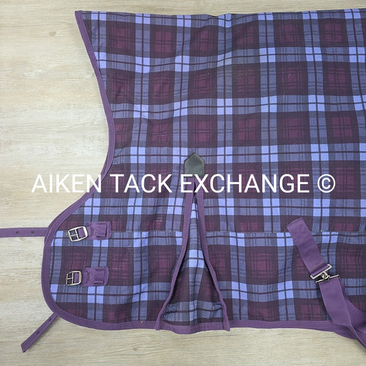 Saxon Medium Weight High Neck Turnout Sheet, 75"