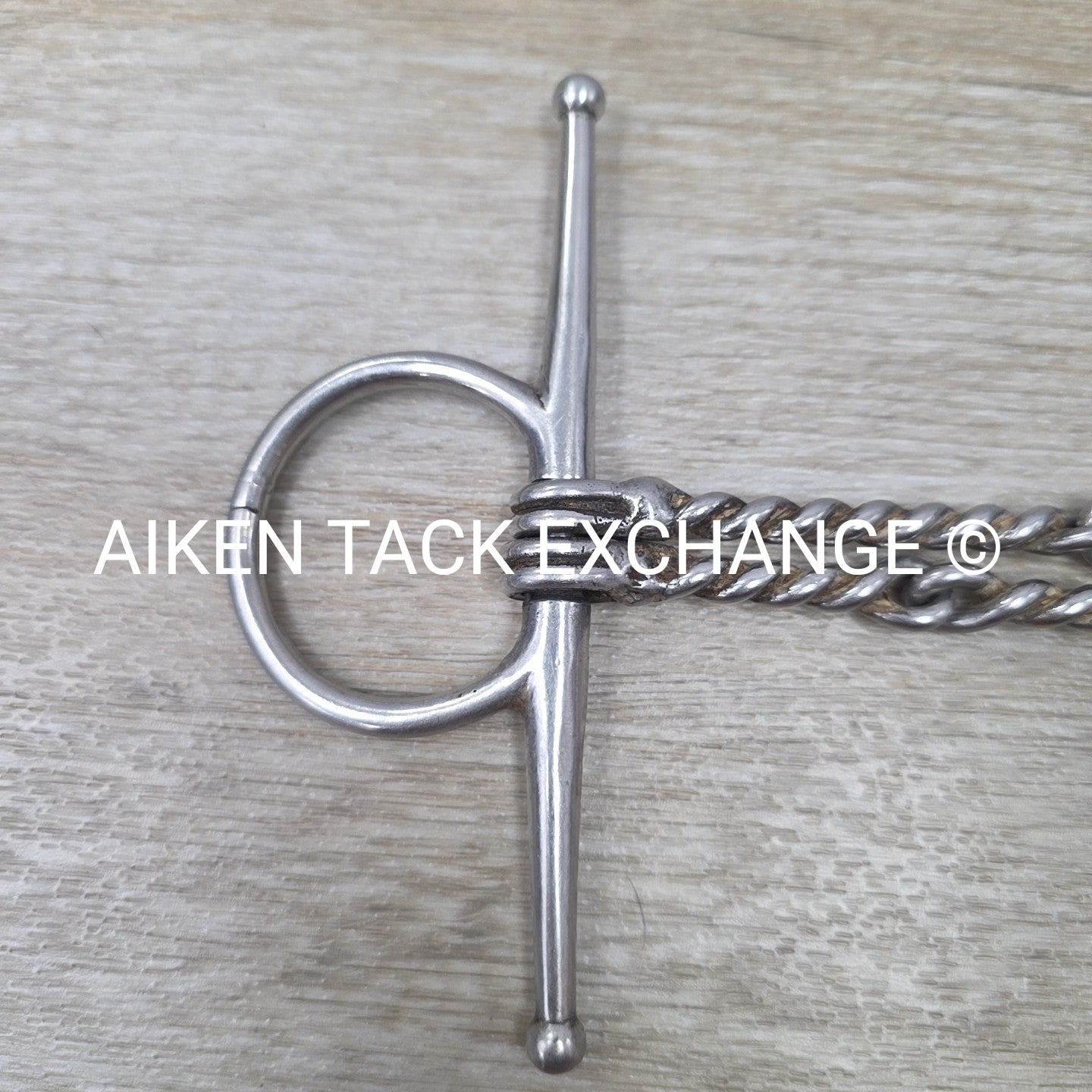 Full Cheek Double Twisted Wire Bit 5"