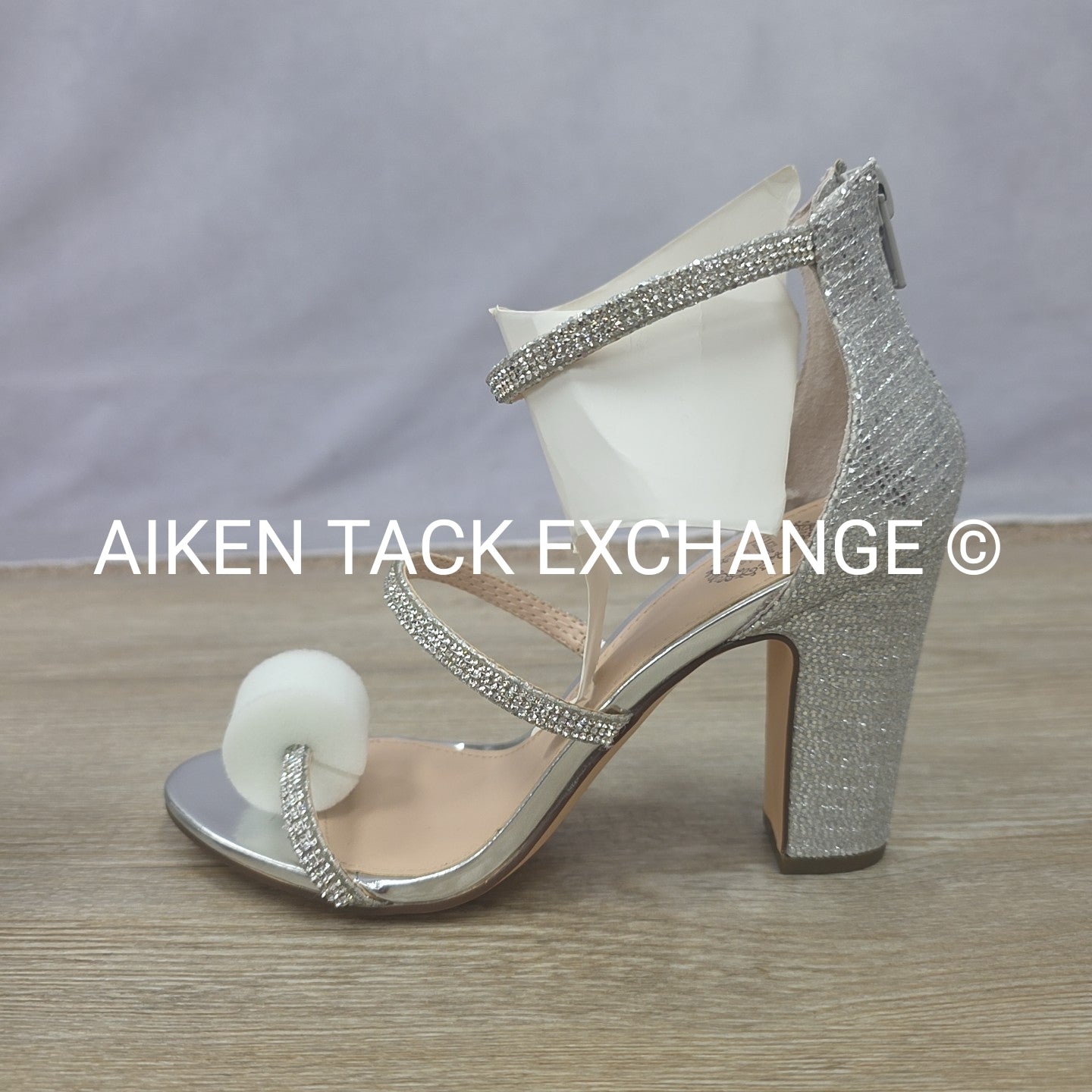 I.Miller Silver Heels, Size 7