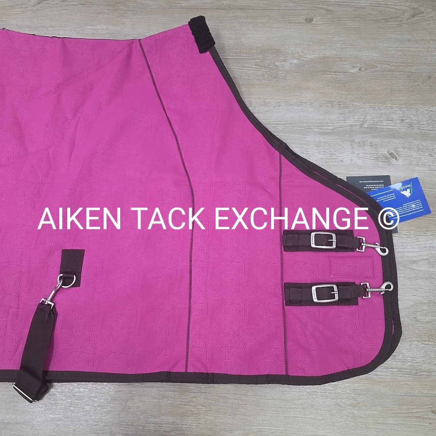 Fenwick Equestrian Softshell Cooler with Sherpa Fleece Lining, Pink, 66"