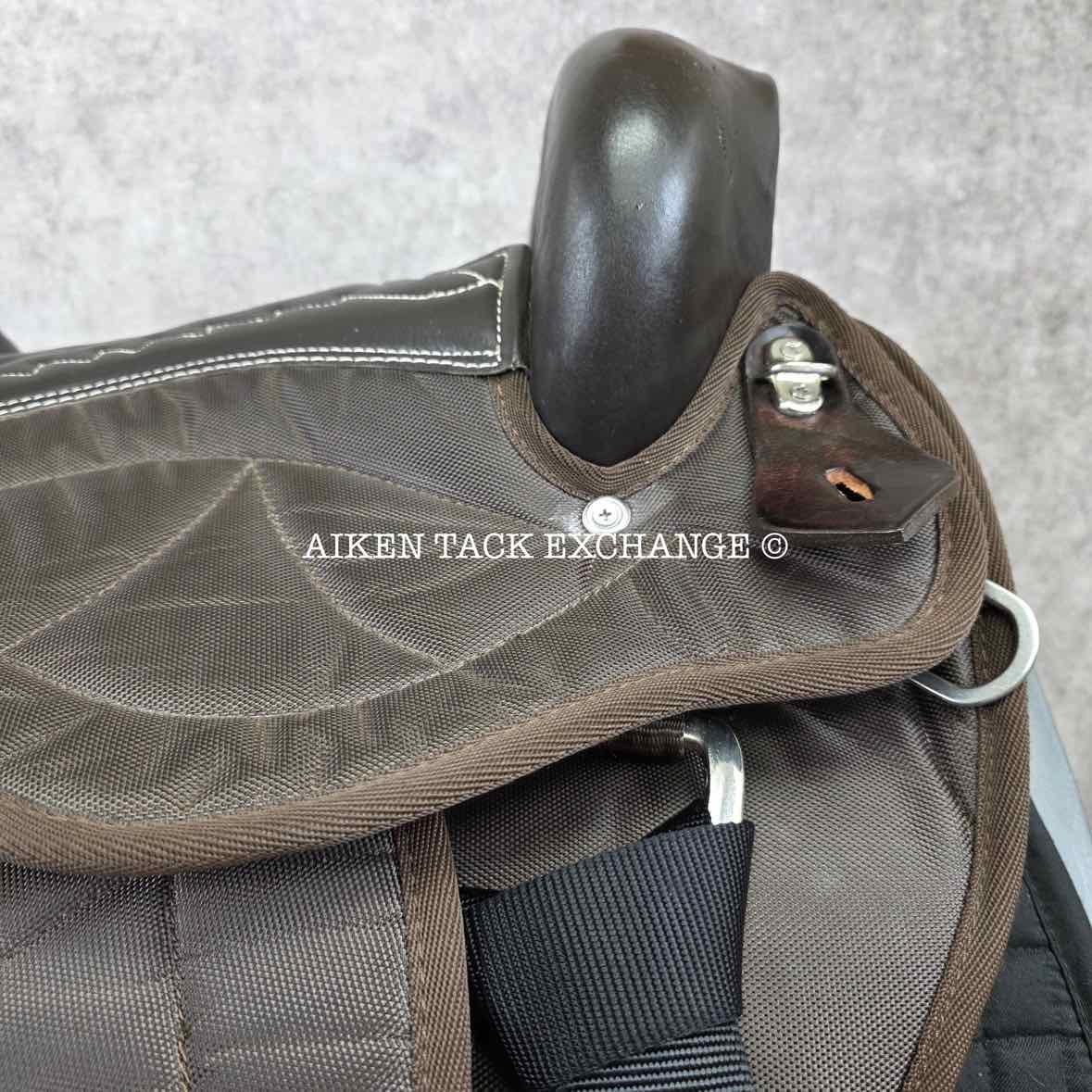 **SOLD** Tennessee Saddlery Hornless Gaited Western Saddle, 16" Seat, Wide Tree - Full QH Bars