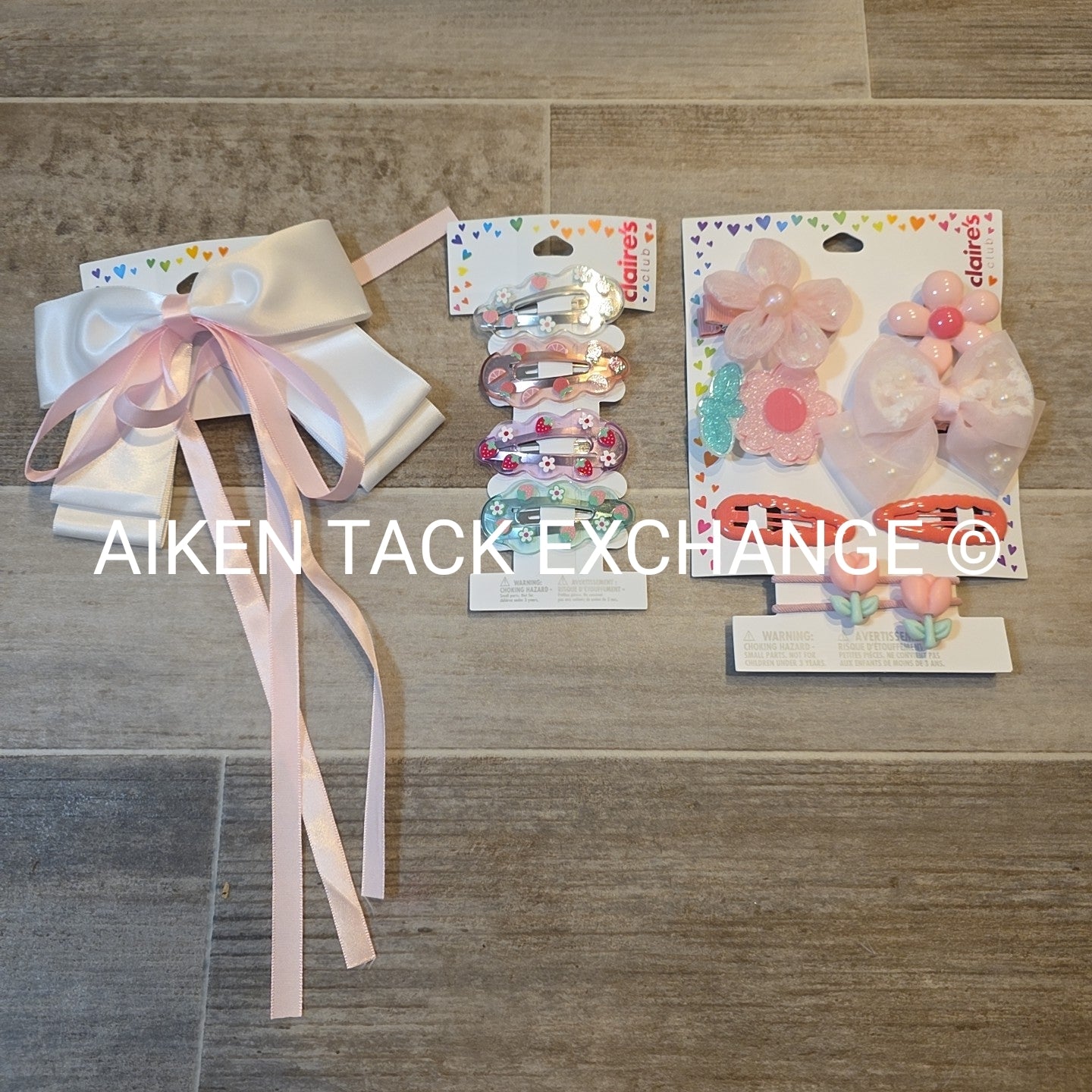 Claire's Hair Clip Bundle - 3 Sets