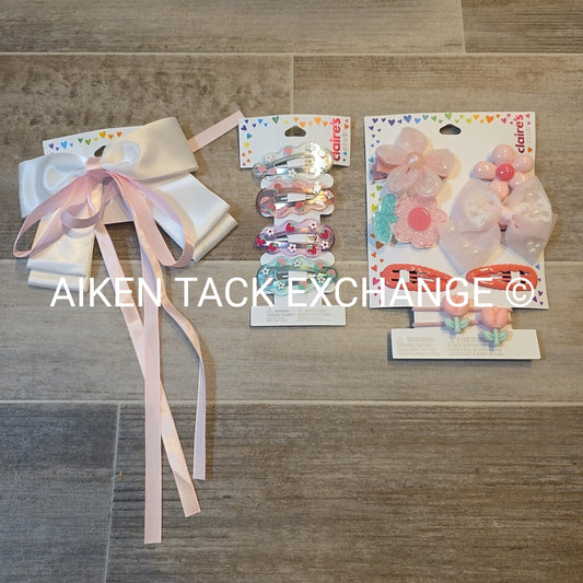 Claire's Hair Clip Bundle - 3 Sets