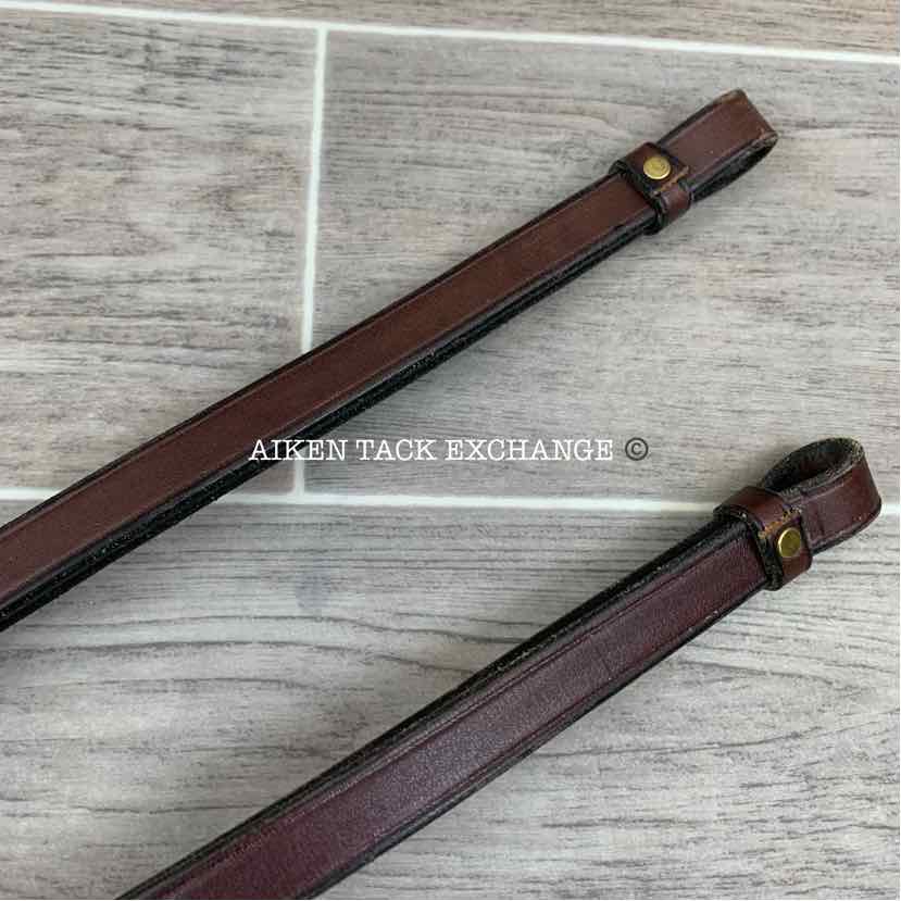 Thornhill Elastic Breast Collar Breastplate, Brown/Brass, Size Full, Brand New
