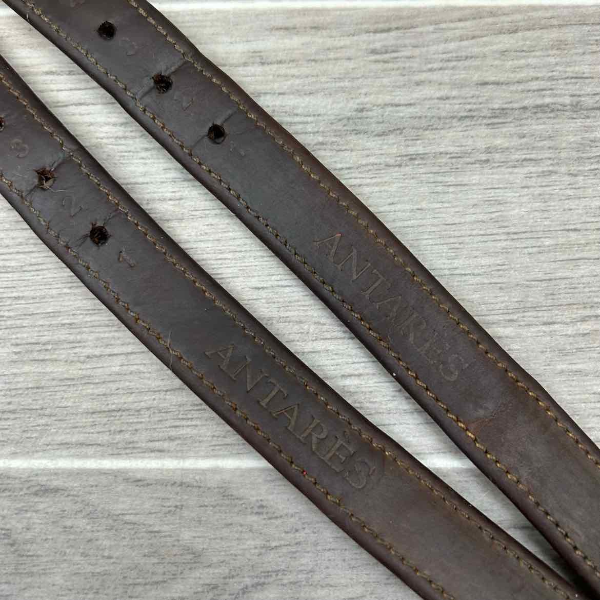 Antares Stirrup Leathers, Brown, 58"