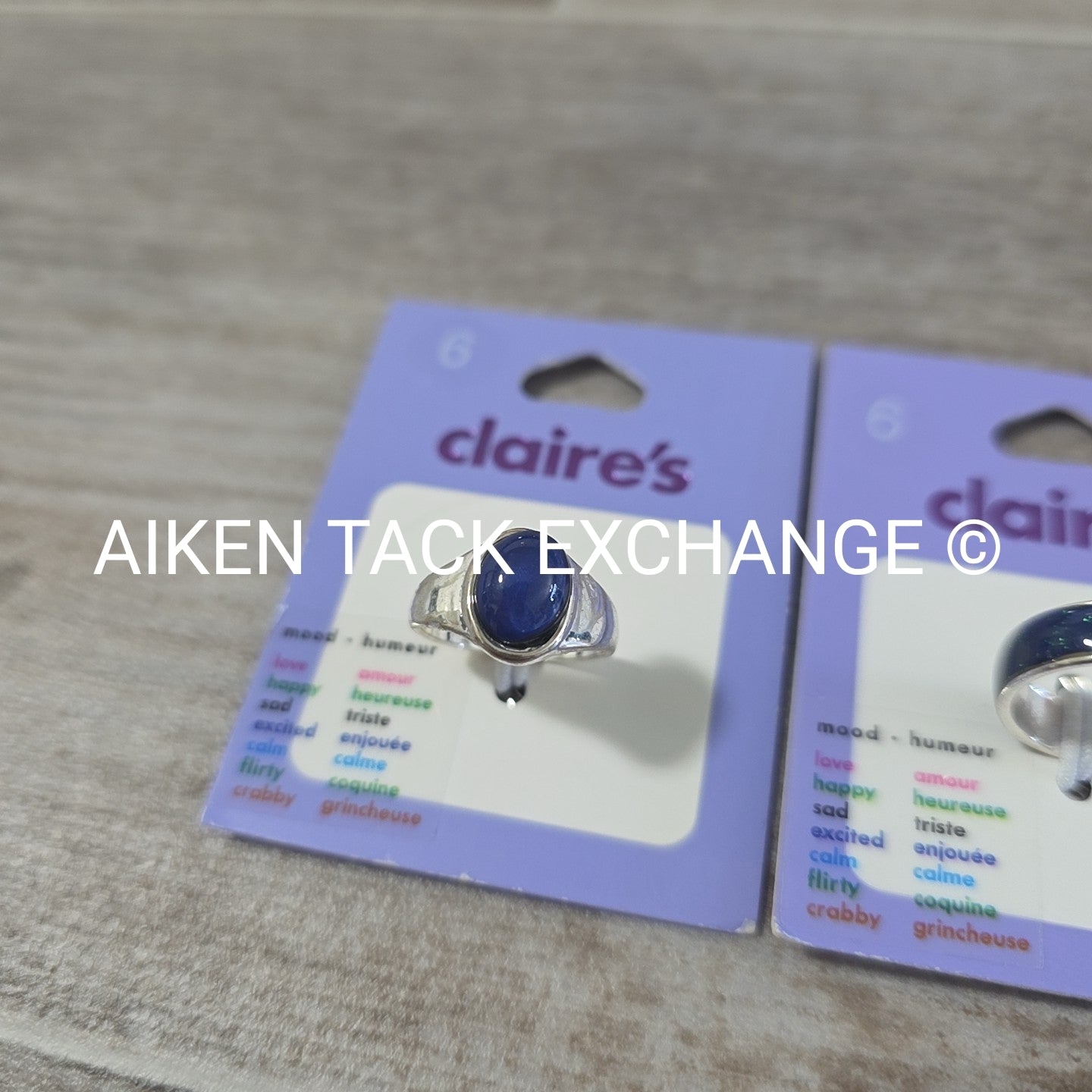 Claire's Mood Rings (2) - Size 6