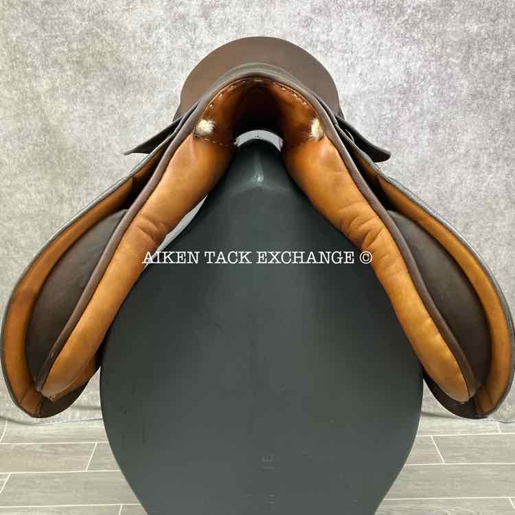 Stubben Siegfried DL All Purpose Saddle, 17.5" Seat, 29.5 cm Tree - M/MW, Wool Flocked Panels