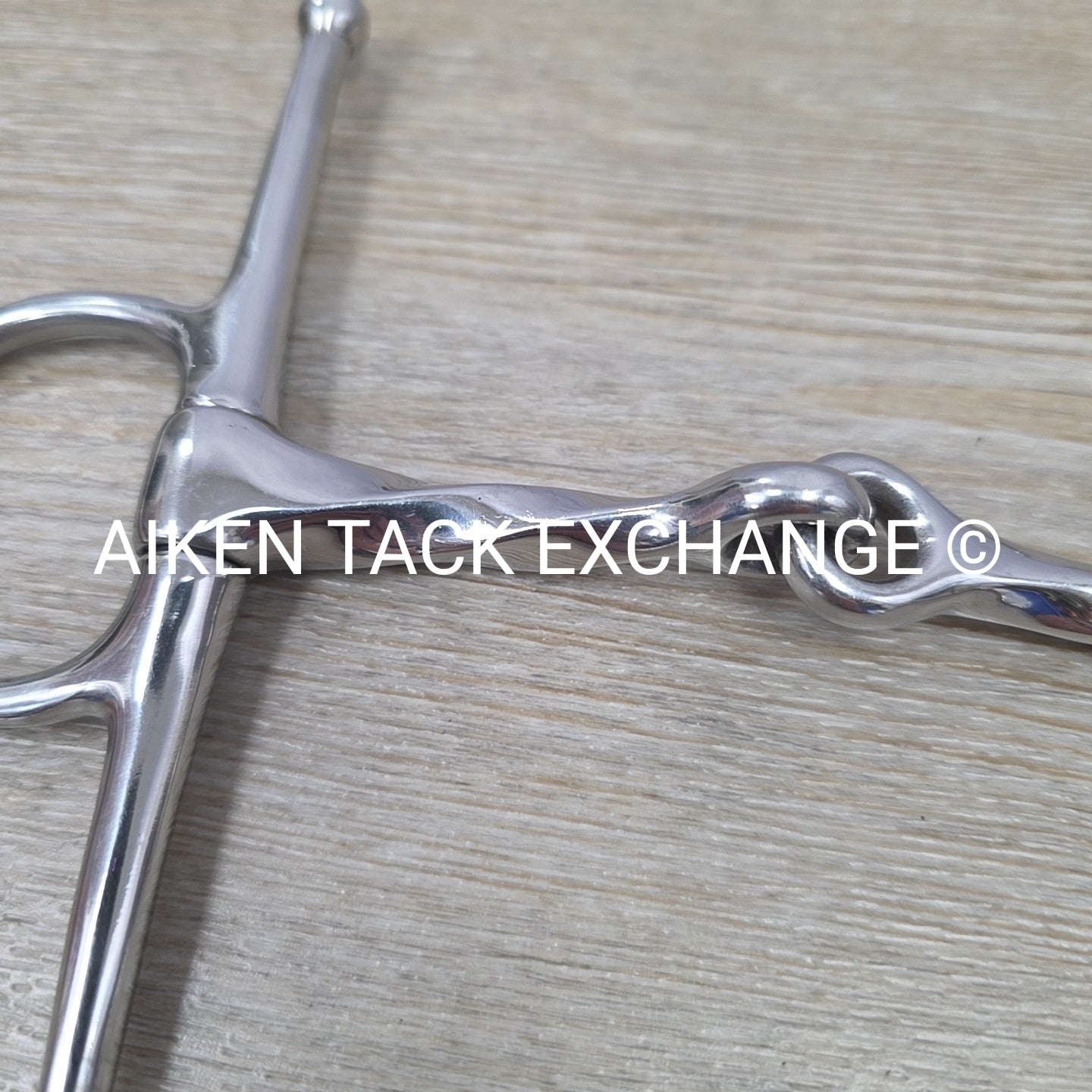 Coronet Single Joint Slow Twist Full Cheek Bit with Keepers, 5"
