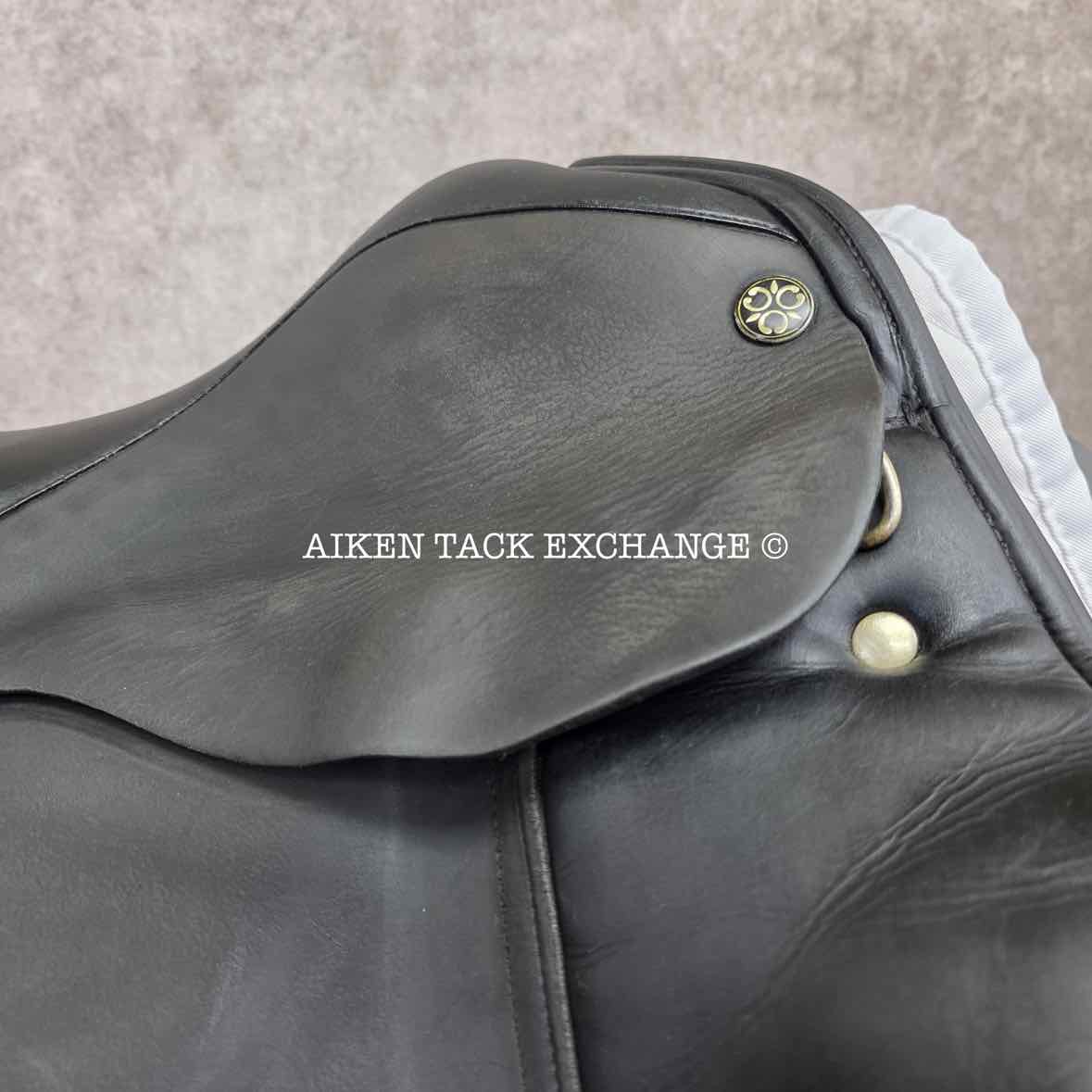 2009 Trilogy Amadeo Elite Dressage Saddle, 18.5" Seat, Medium Tree, Wool Flocked Panels