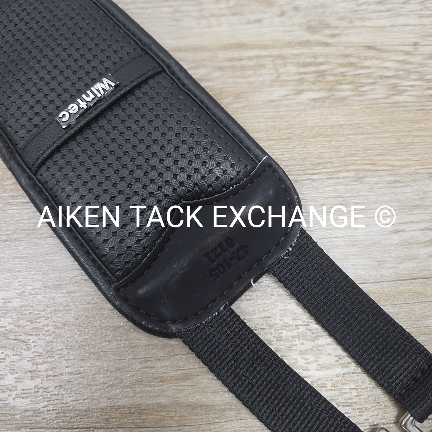 Wintec Chafeless Elastic Girth, Black, 42"