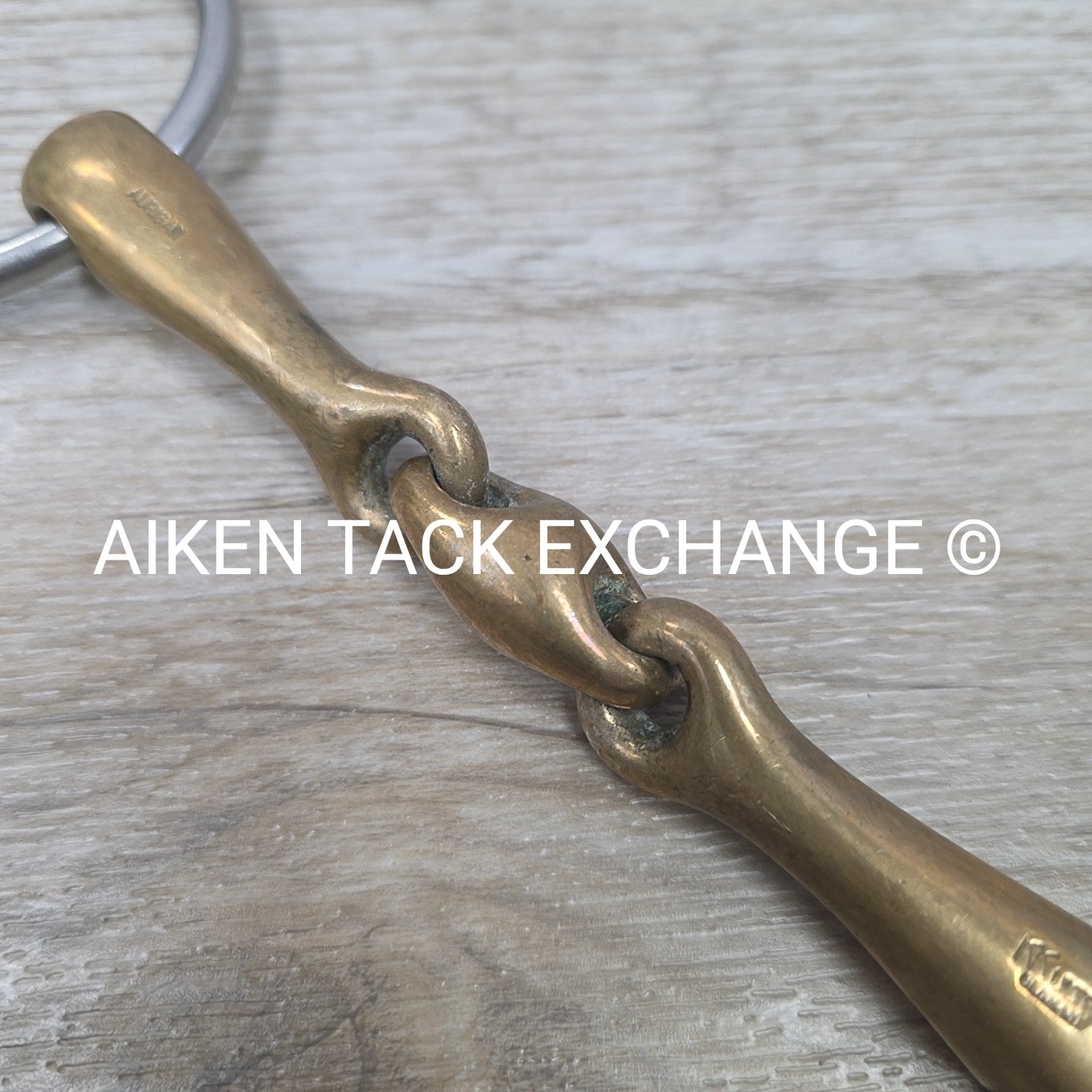 Herm Sprenger KK Ultra Aurigan Double Joint Loose Ring Bit 5.75"