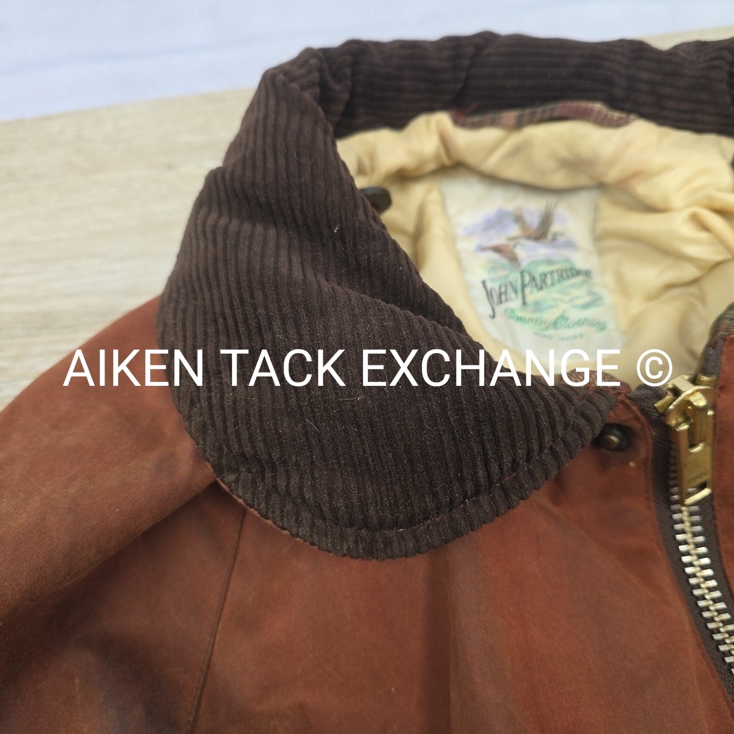 John Partridge Clothing Company Waxed Jacket, Men's Large