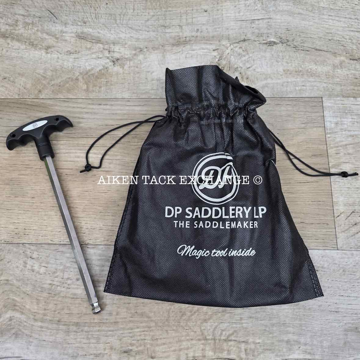 2023 DP Saddlery 7194 El Campo Shorty SKL Saddle, S2 Seat, Adjustable Tree, Wool Flocked Panels