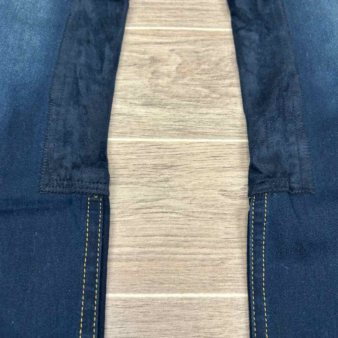 2kGrey Denim Full Seat Breeches, Size 34