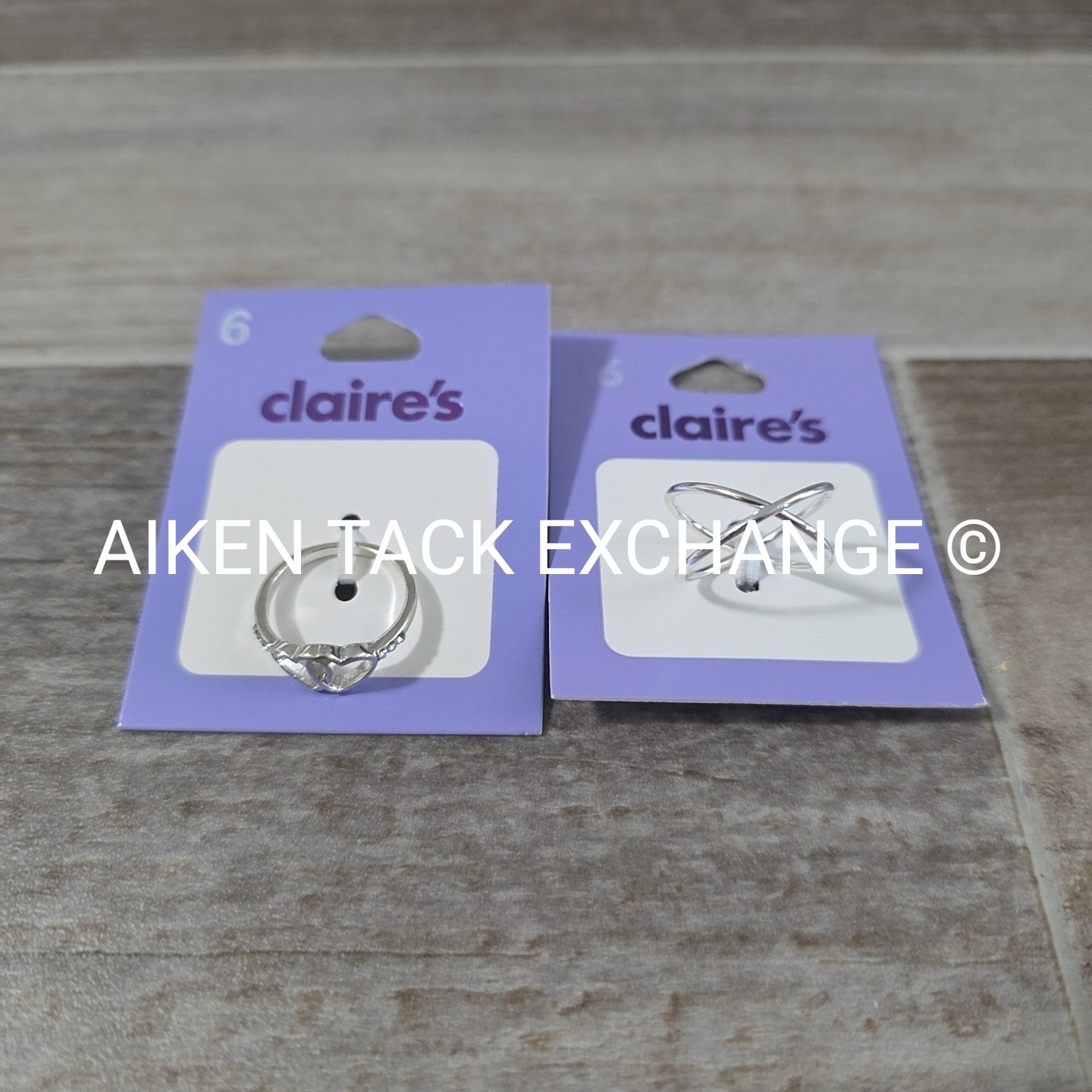 Claire's Rings (2) - Size 6