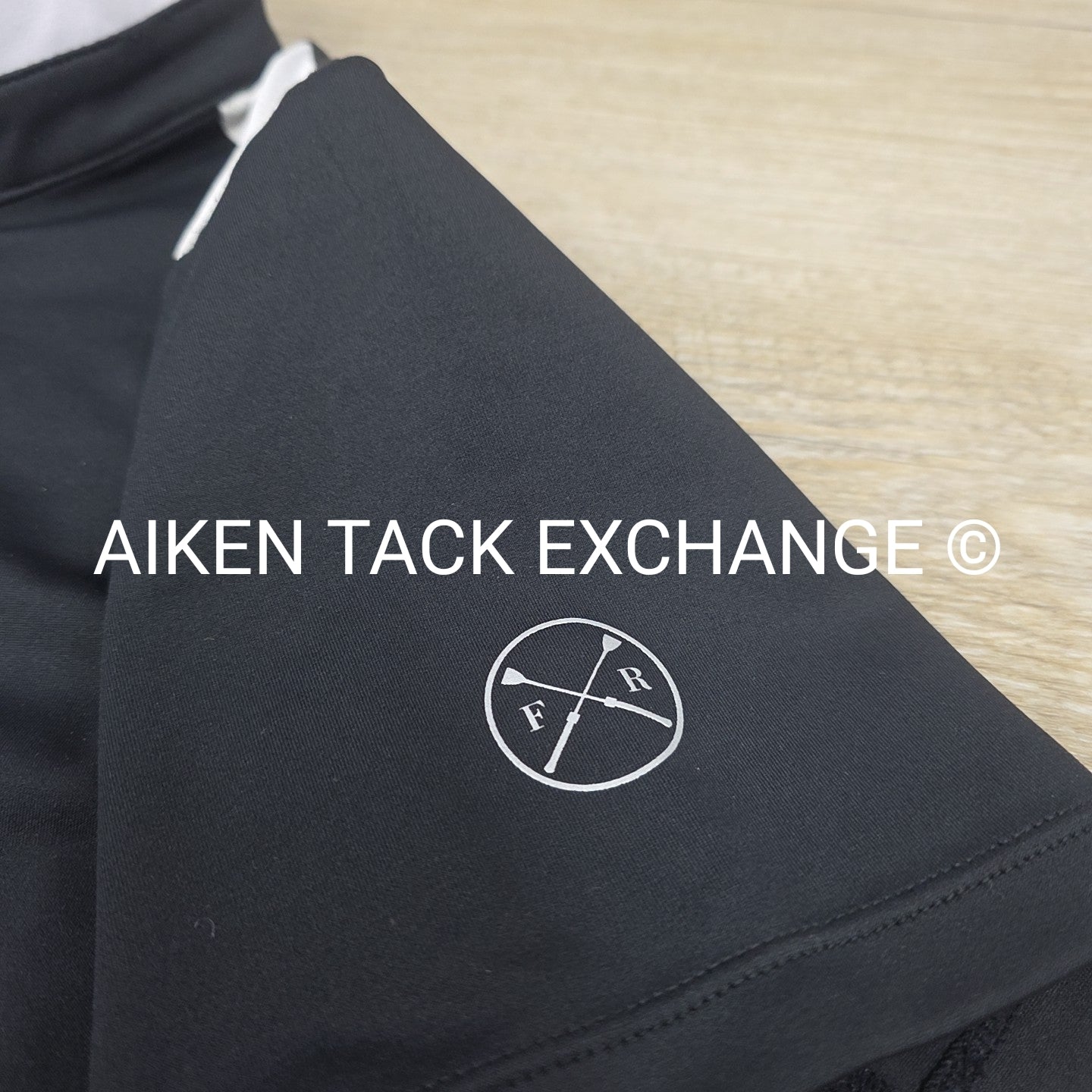 Free Ride Equestrian Devon Short Sleeve Show Shirt, Size Large