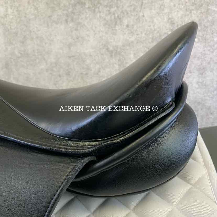 2002 Schleese JES Elite Dressage Saddle, 18.5" Seat, Medium Tree, Wool Flocked Panels