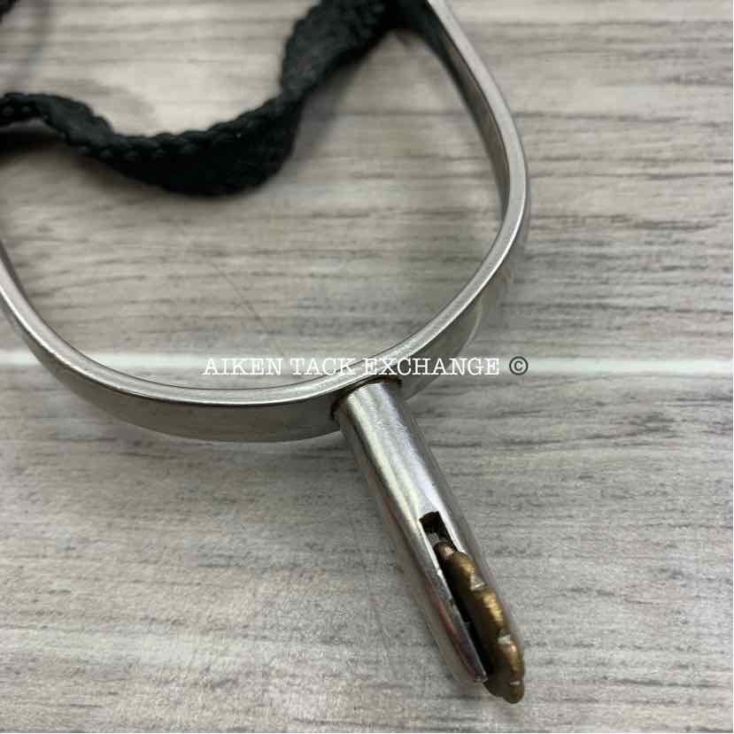 Herm Sprenger Rowel Spurs with Nylon Spur Straps