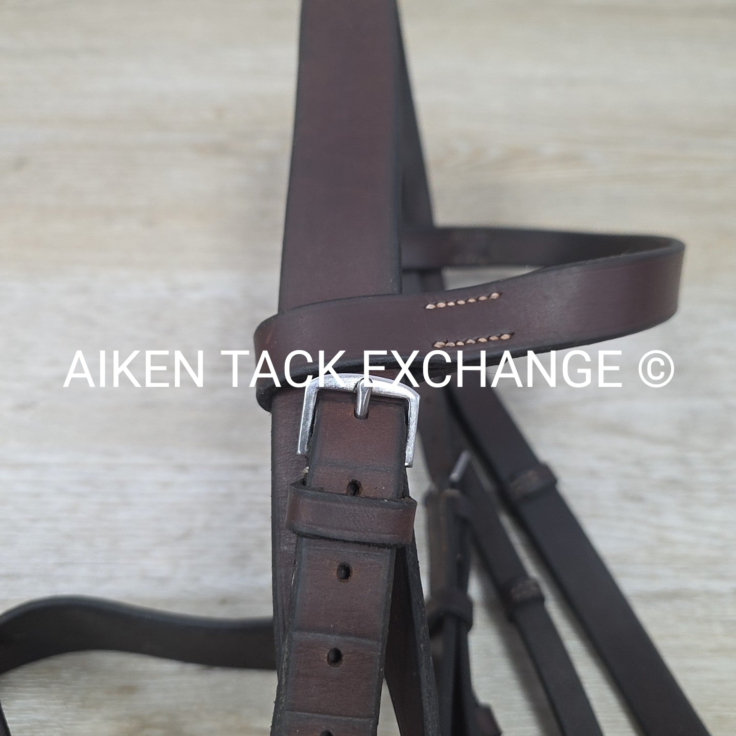 Horse Country First Flight Hunt Bridle, Brown, Oversize