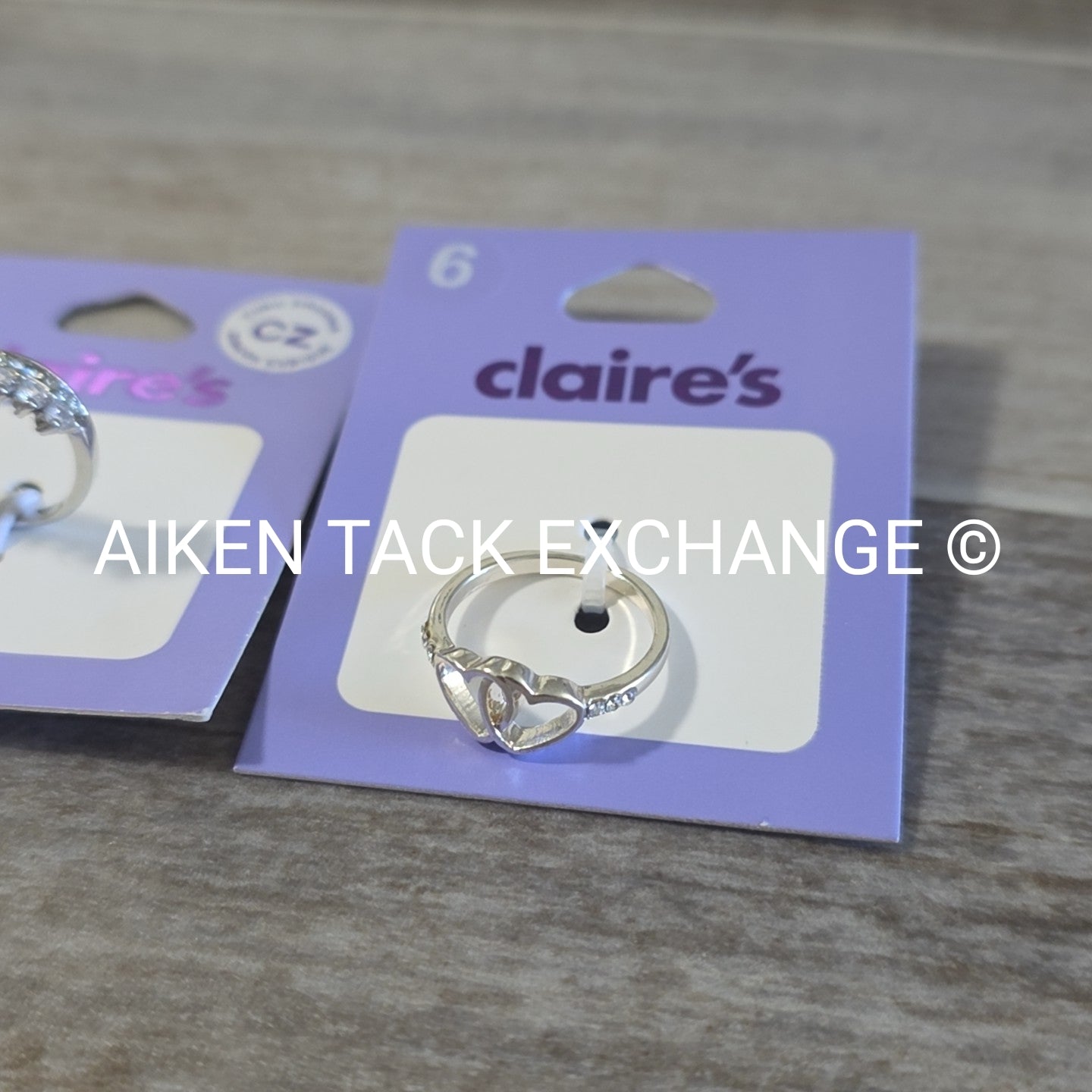 Claire's Rings (2) - Size 6