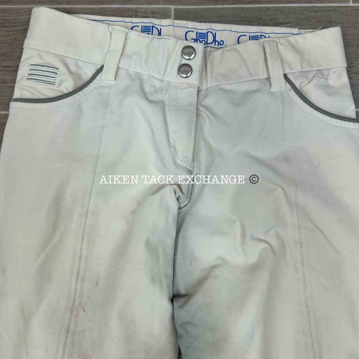 BARGAIN BUNDLE: 3 Pair GhoDho Silicone Grip Knee Patch Breeches, Size 26