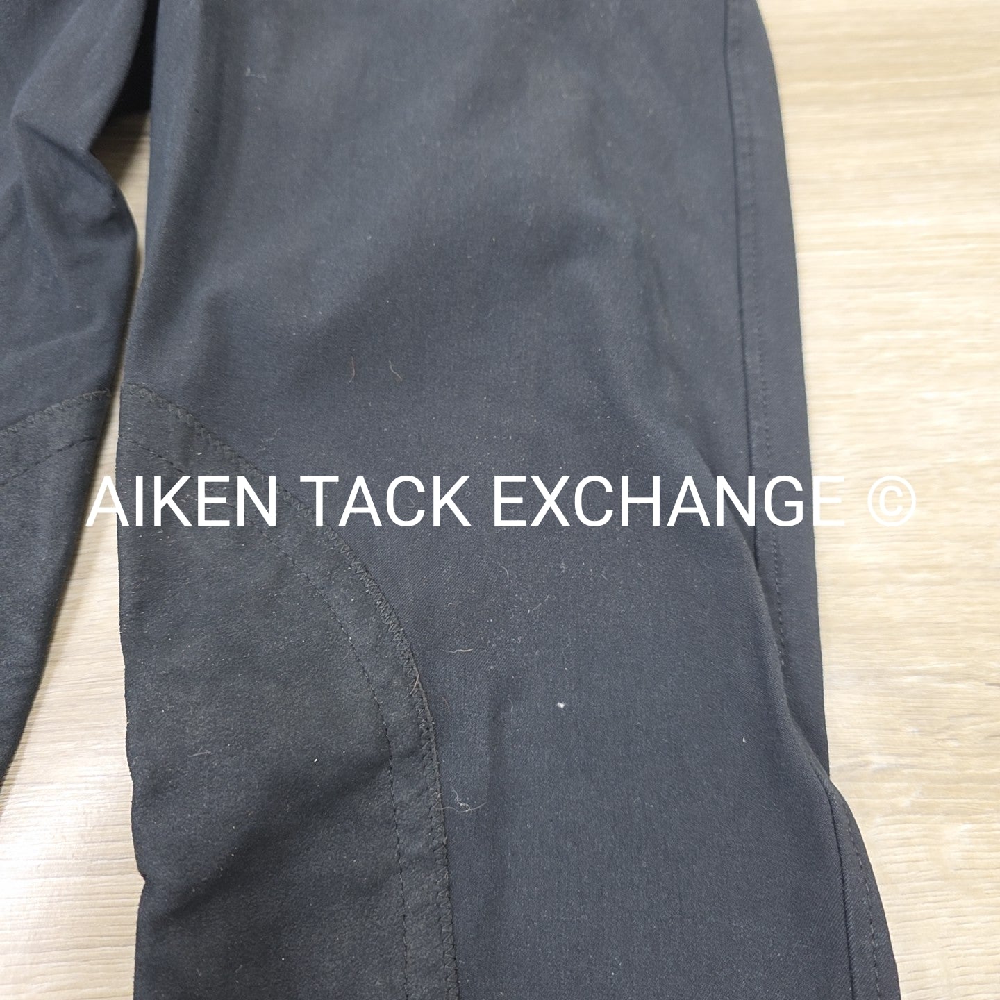 Tailored Sportsman Trophy Hunter Knee Patch Sock Bottom Breeches, Size 26