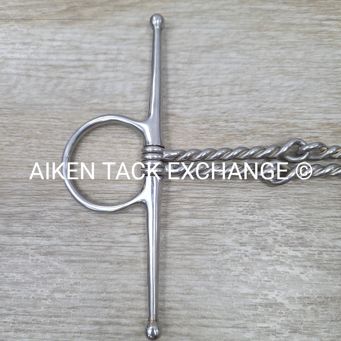 Full Cheek Double Twisted Wire Bit 5.25"