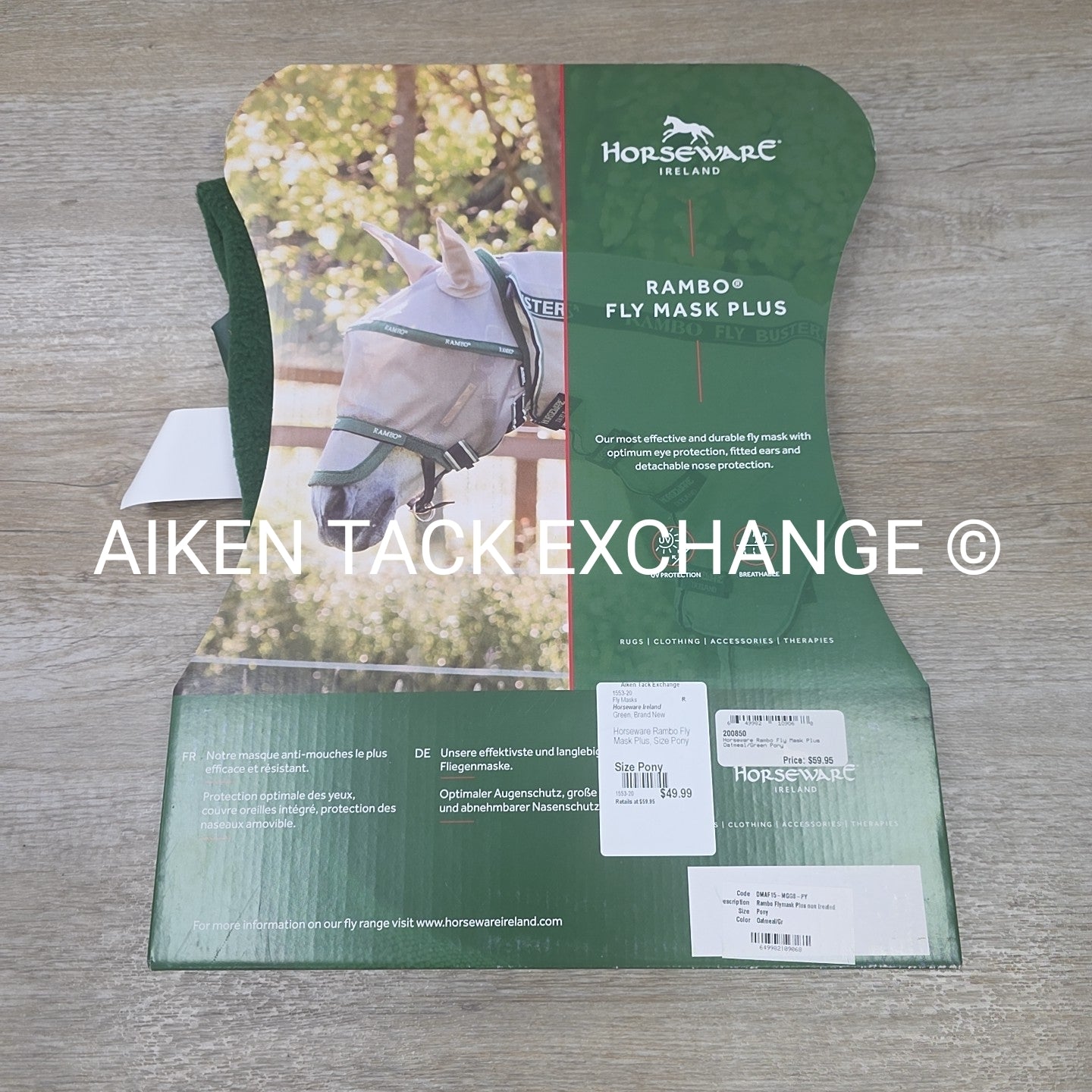 Horseware Rambo Fly Mask Plus, Size Pony