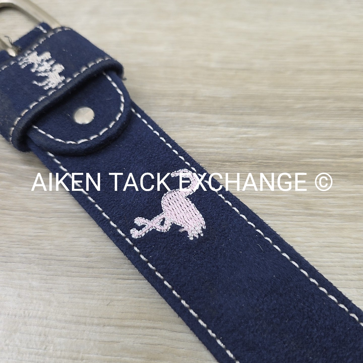 Equine Couture Suede Belt, Size Small