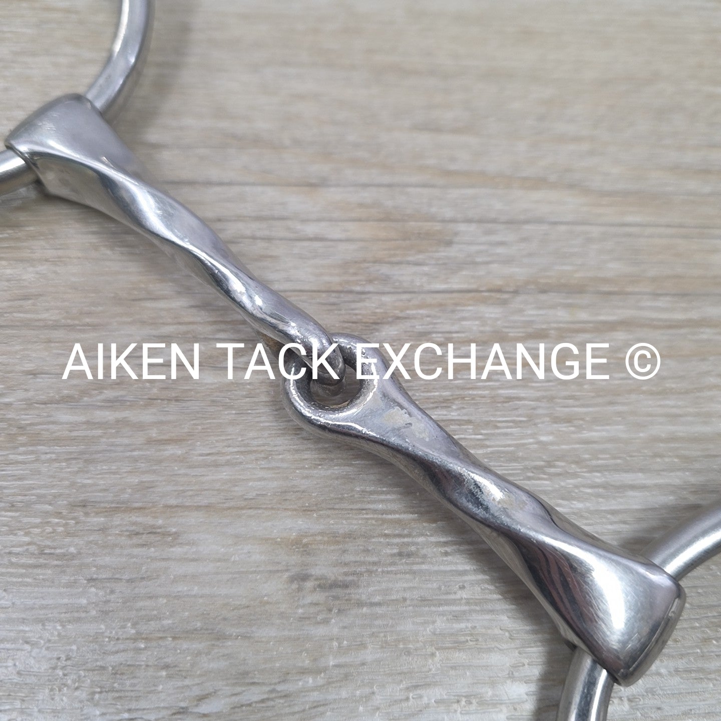 Single Joint Slow Twist Loose Ring Gag Bit 5"