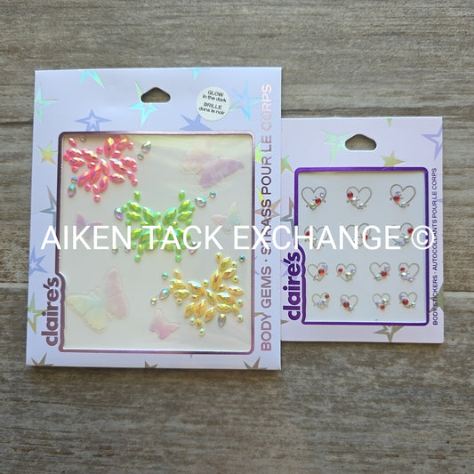 Claire's Body Gem Sets - 1 Large, 1 Small