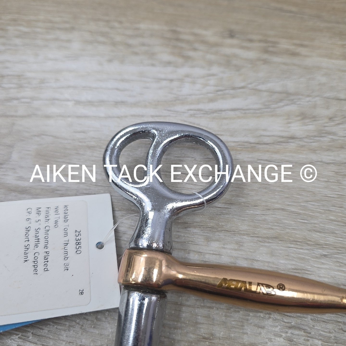 Metalab Partrade Single Joint Copper Tom Thumb Bit 5"