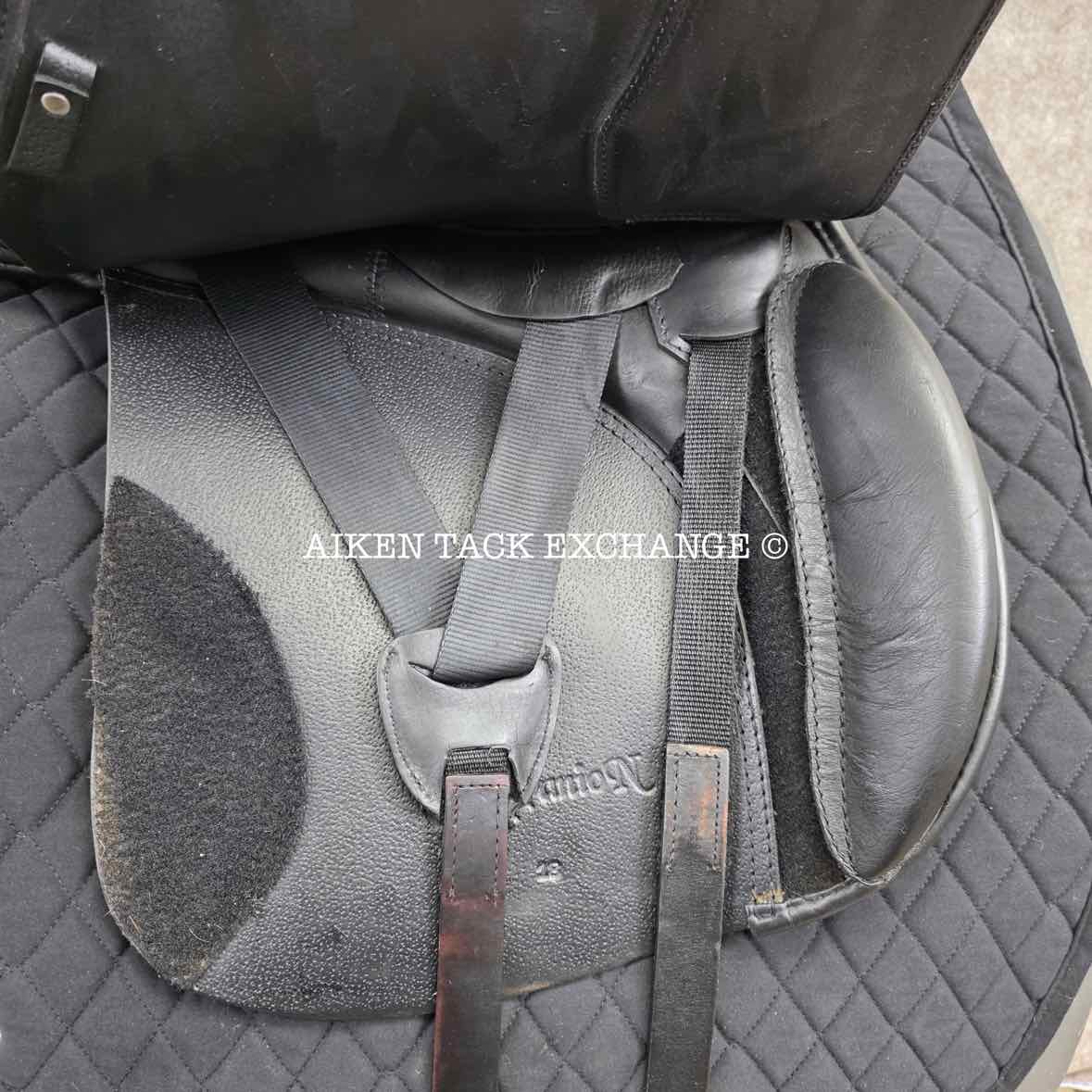 Duett Companion 1 Endurance Trail Saddle, 18" Seat,  34 Tree - Wide, Wool Flocked Panels