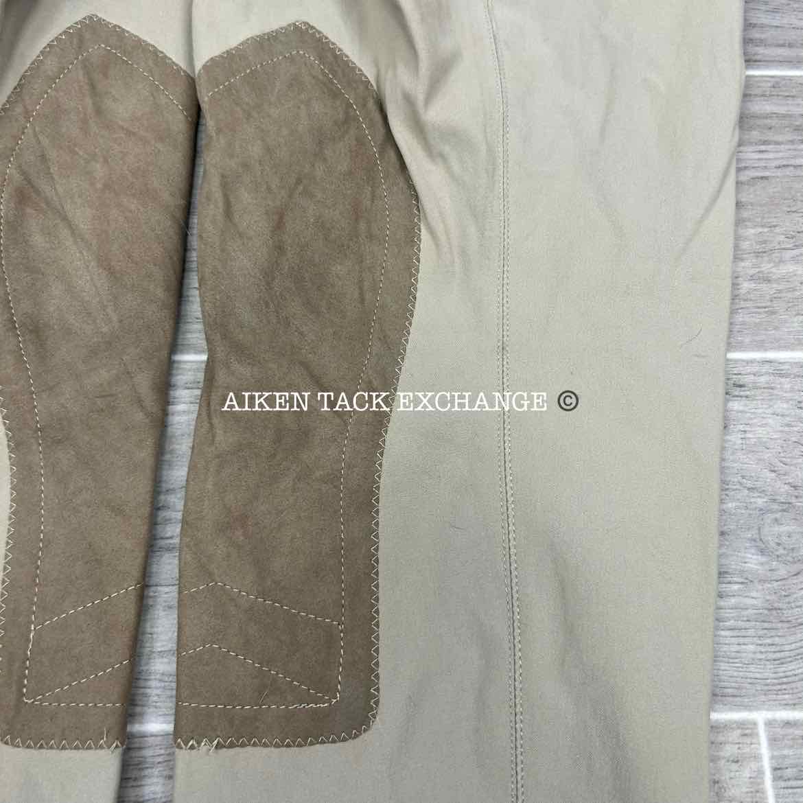 Tailored Sportsman Trophy Hunter Knee Patch Breeches, Size 34