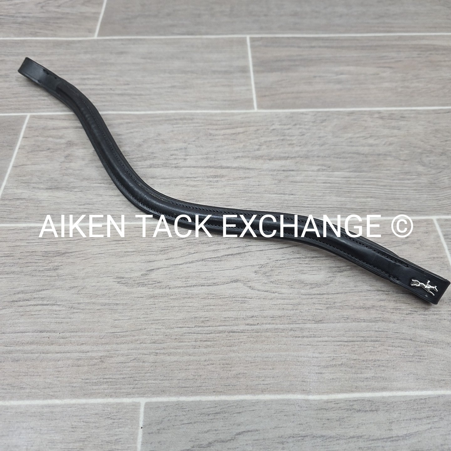 Schockemohle Browband, Black, Size Cob 16.5"